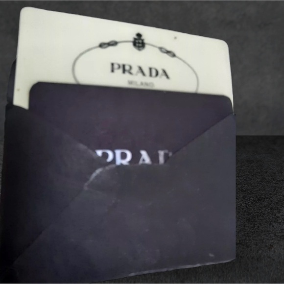 Prada Large Nylon Black Zip Around Wallet - Picture 11 of 14